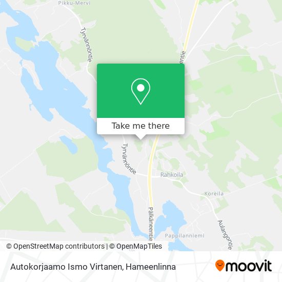 Autokorjaamo Ismo Virtanen map