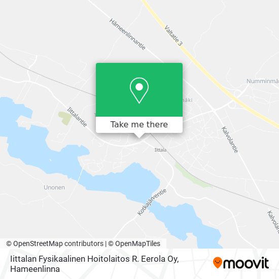 Iittalan Fysikaalinen Hoitolaitos R. Eerola Oy map