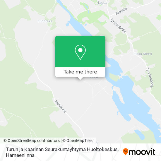 Turun ja Kaarinan Seurakuntayhtymä Huoltokeskus map
