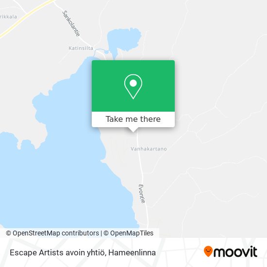 Escape Artists avoin yhtiö map