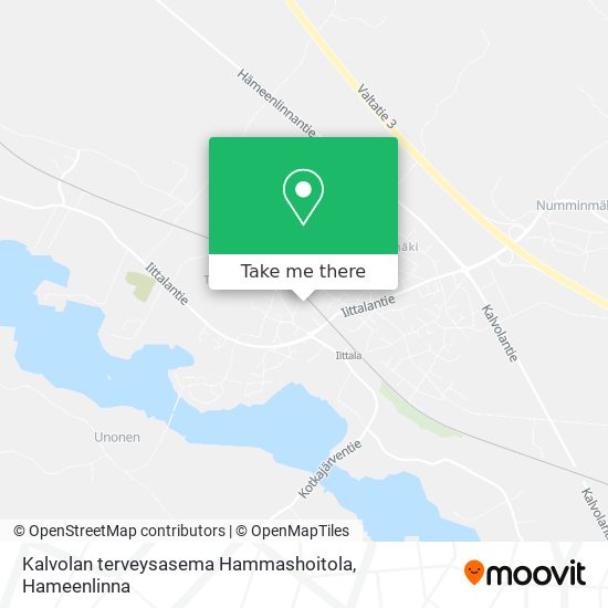 Kalvolan terveysasema Hammashoitola map