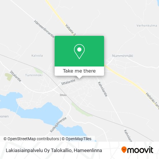 Lakiasiainpalvelu Oy Talokallio map