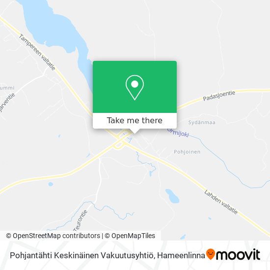 Pohjantähti Keskinäinen Vakuutusyhtiö map