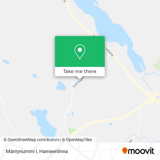 Mäntynummi I map