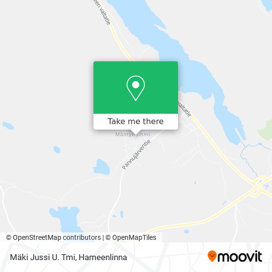 Mäki Jussi U. Tmi map