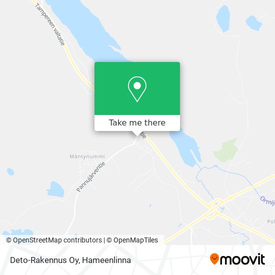 Deto-Rakennus Oy map