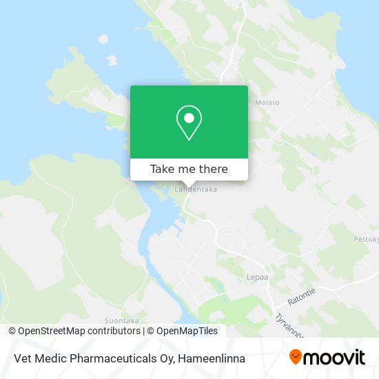 Vet Medic Pharmaceuticals Oy map