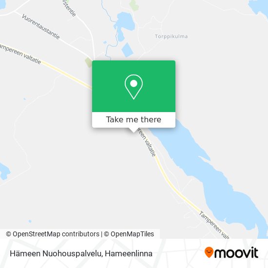 Hämeen Nuohouspalvelu map