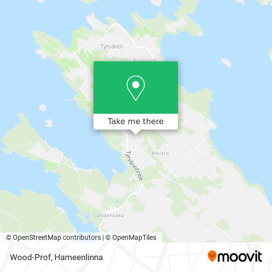 Wood-Prof map