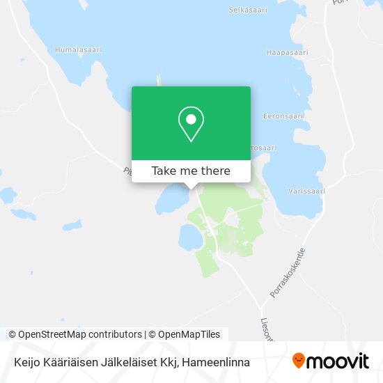 Keijo Kääriäisen Jälkeläiset Kkj map