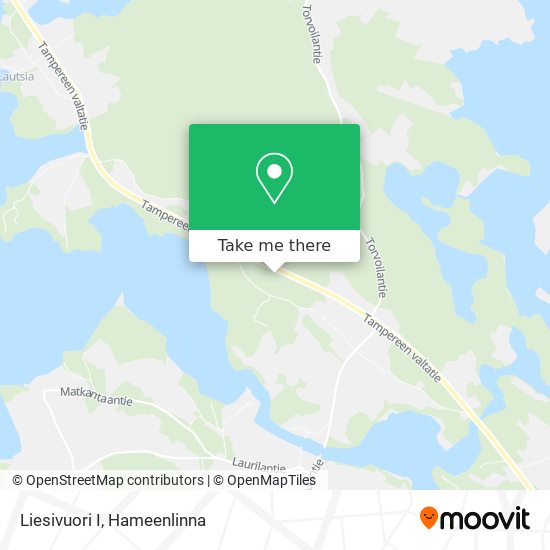 Liesivuori I map