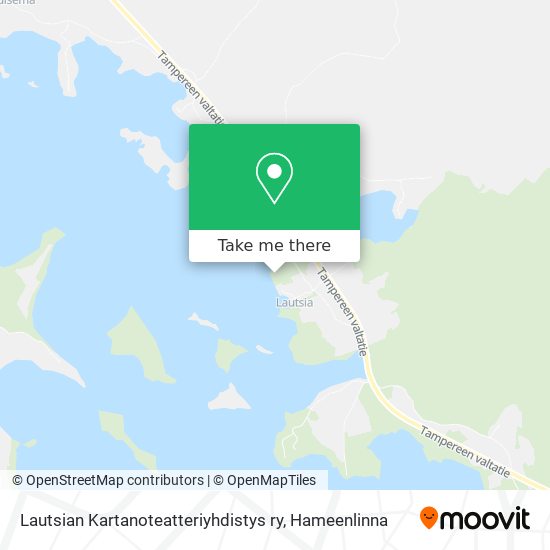 Lautsian Kartanoteatteriyhdistys ry map