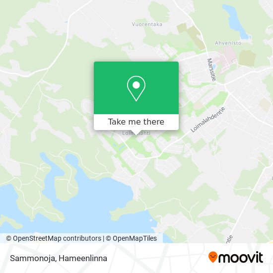 Sammonoja map