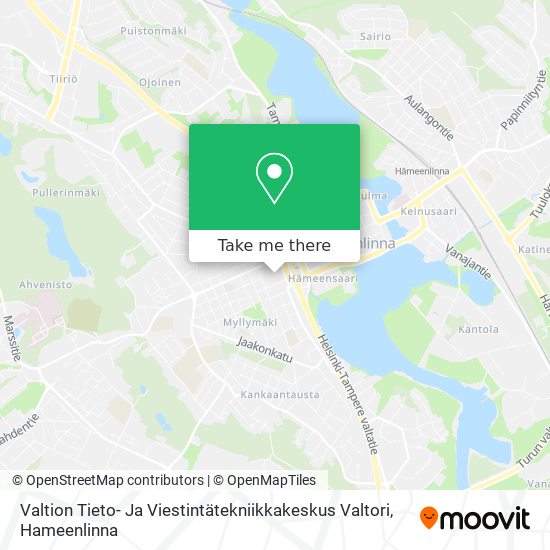 Valtion Tieto- Ja Viestintätekniikkakeskus Valtori map