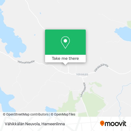 Vähikkälän Neuvola map