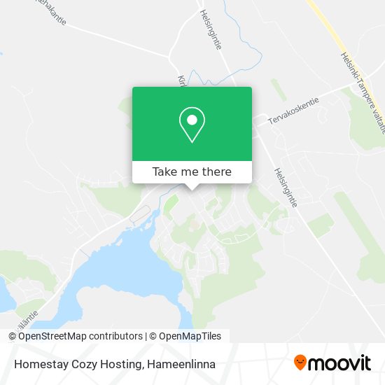 Homestay Cozy Hosting map