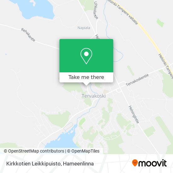 Kirkkotien Leikkipuisto map