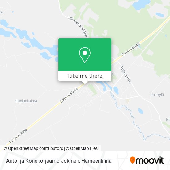 Auto- ja Konekorjaamo Jokinen map