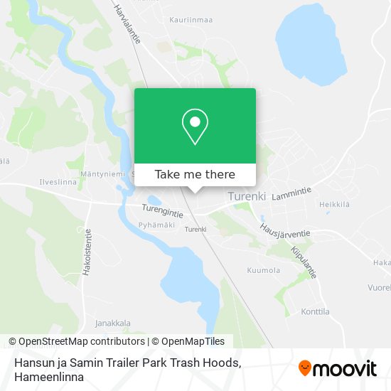 Hansun ja Samin Trailer Park Trash Hoods map