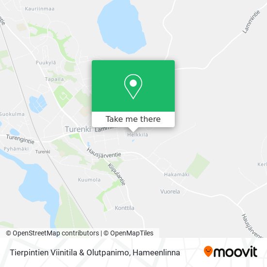 Tierpintien Viinitila & Olutpanimo map