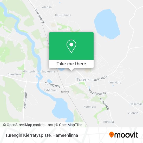 Turengin Kierrätyspiste map