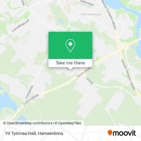 Yit Työmaa Halli map