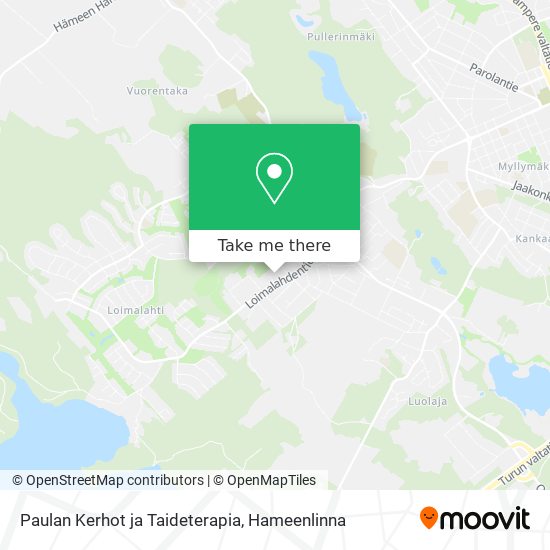 Paulan Kerhot ja Taideterapia map