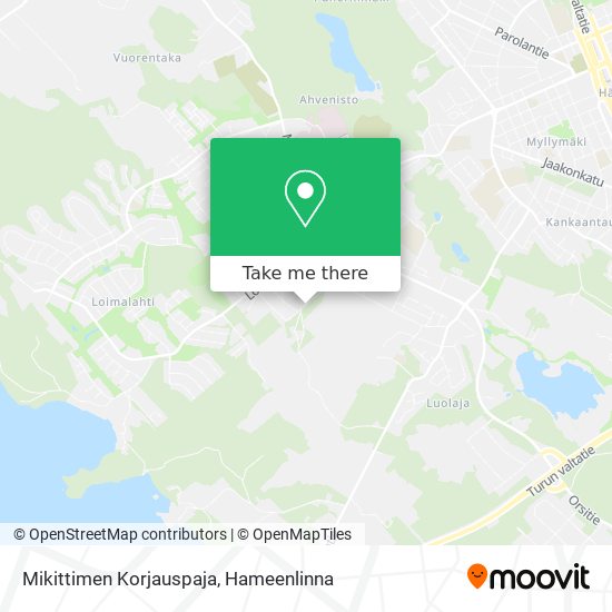 Mikittimen Korjauspaja map