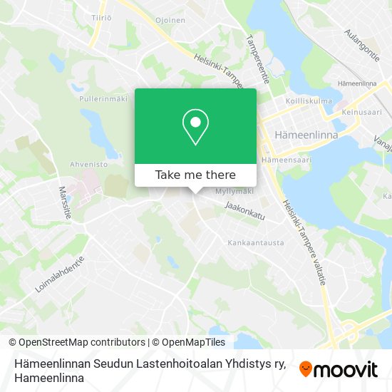 Hämeenlinnan Seudun Lastenhoitoalan Yhdistys ry map