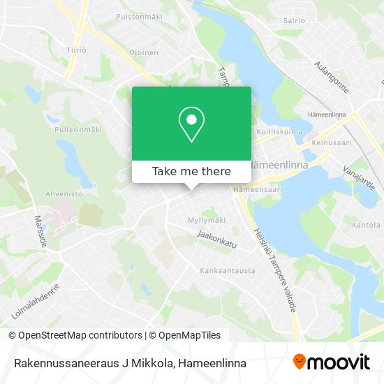 Rakennussaneeraus J Mikkola map