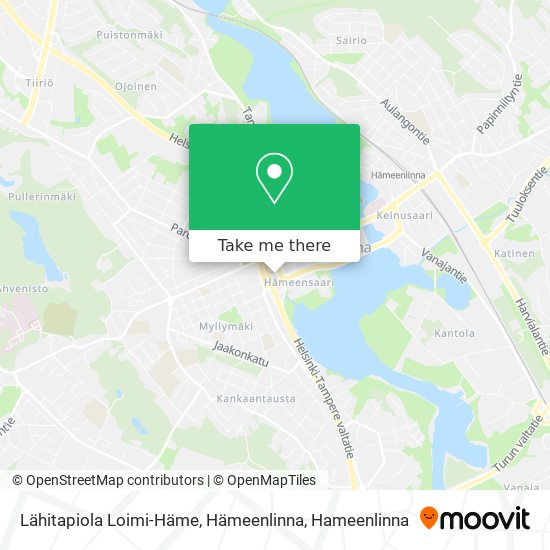 Lähitapiola Loimi-Häme, Hämeenlinna map