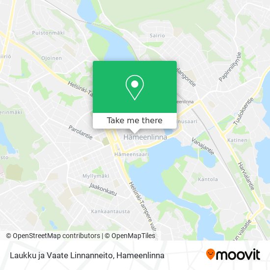 Laukku ja Vaate Linnanneito map