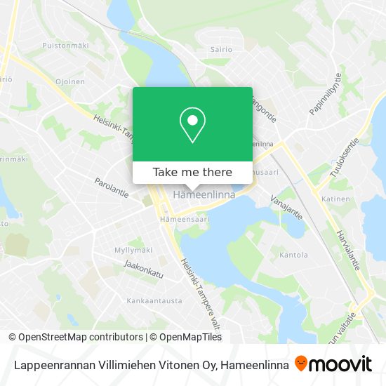 Lappeenrannan Villimiehen Vitonen Oy map