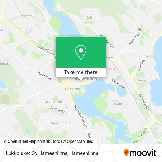 Lukkoluket Oy Hämeenlinna map