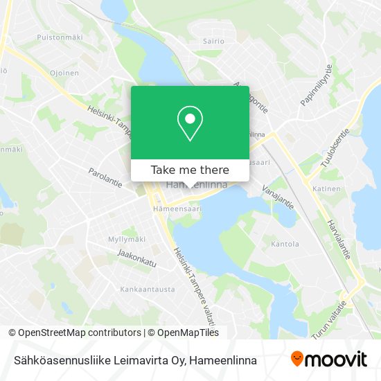 Sähköasennusliike Leimavirta Oy map