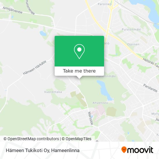 Hämeen Tukikoti Oy map