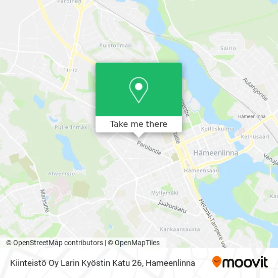 Kiinteistö Oy Larin Kyöstin Katu 26 map
