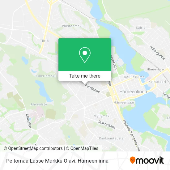 Peltomaa Lasse Markku Olavi map