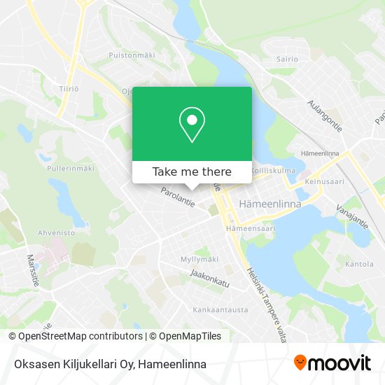 Oksasen Kiljukellari Oy map