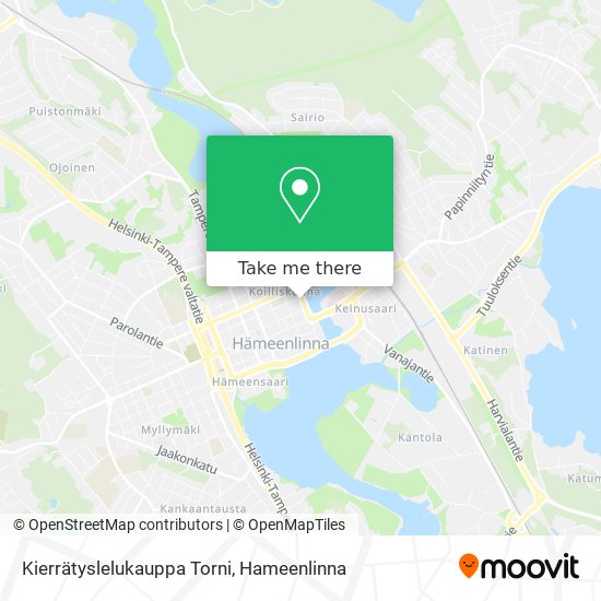 Kierrätyslelukauppa Torni map