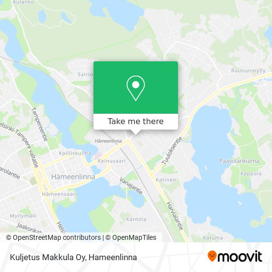 Kuljetus Makkula Oy map