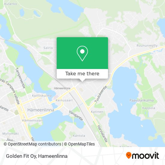 Golden Fit Oy map