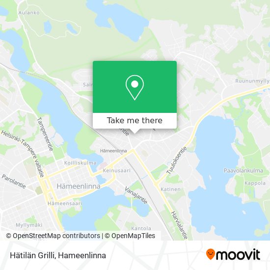 Hätilän Grilli map