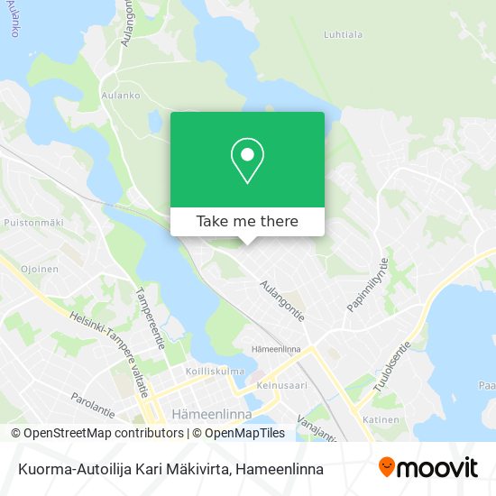 Kuorma-Autoilija Kari Mäkivirta map