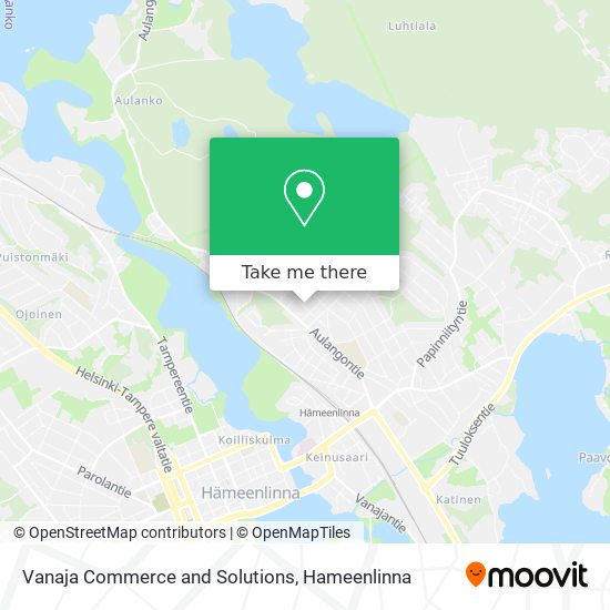 Vanaja Commerce and Solutions map