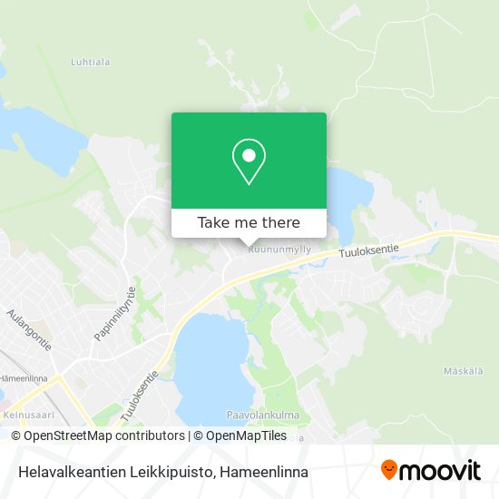 Helavalkeantien Leikkipuisto map