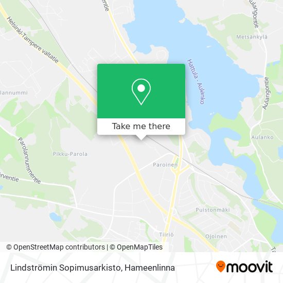 Lindströmin Sopimusarkisto map