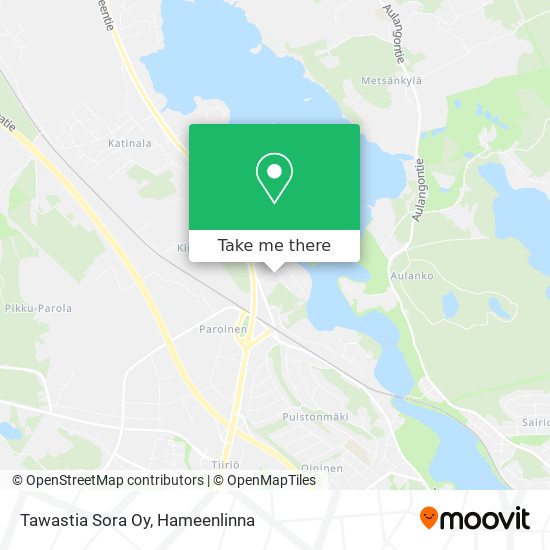 Tawastia Sora Oy map