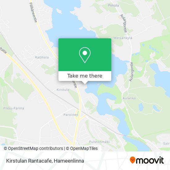 Kirstulan Rantacafe map