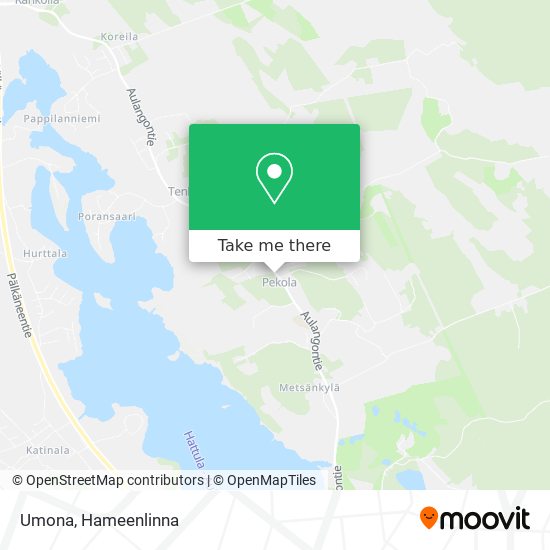 Umona map